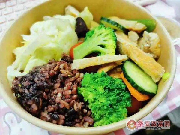 李子白健康轻食加盟